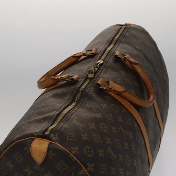 LOUIS VUITTON Monogram Keepall 60 Boston Bag M41422 LV Auth 108676 - Picture 6 of 16